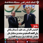 الرئاسة التركية: أردوغان بحث العلاقات الثنائية والتعاون في مجال الطاقة والقضايا الإقليمية والعالمية مع الرئيس المصري عبدالفتاح السيسي في اجتماع على هامش قمة مجموعة العشرين